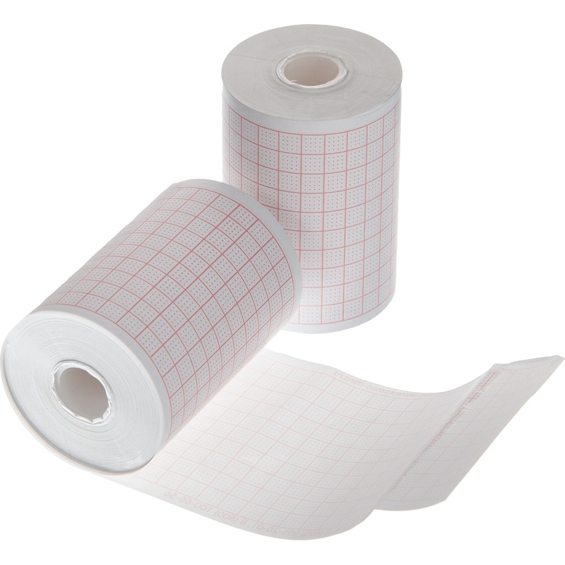 Изображение товара Тепловая регистрационная лента для ЭКГ Комус Медицина 57 мм 18 м 16 рулонов