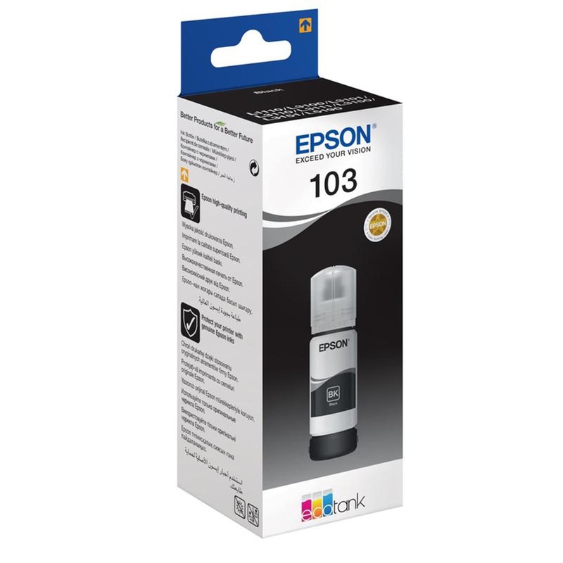 Изображение товара Уценка. Epson 103 C13T00S14A черные оригинальные