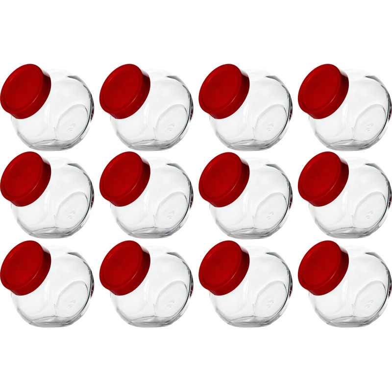 Изображение товара Банки для сыпучих продуктов Pasabahce Белла 0.2 л, 12 штук