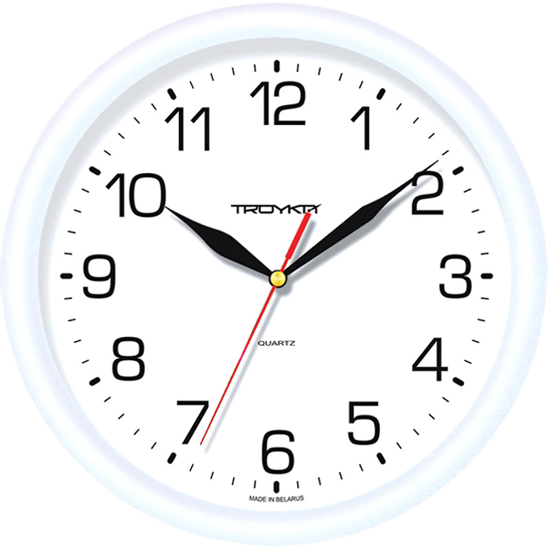Изображение товара Часы настенные Troyka 21210213 (24.5х24.5х3.6 см)