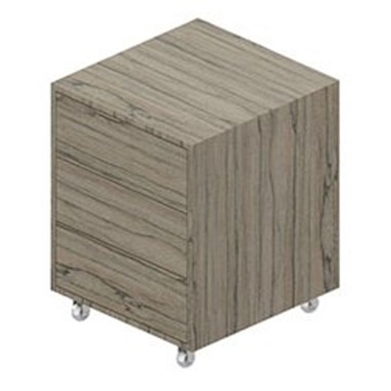 Изображение товара Тумба подкатная GS-4 лимба темная 3 ящика около 480х500х630 мм