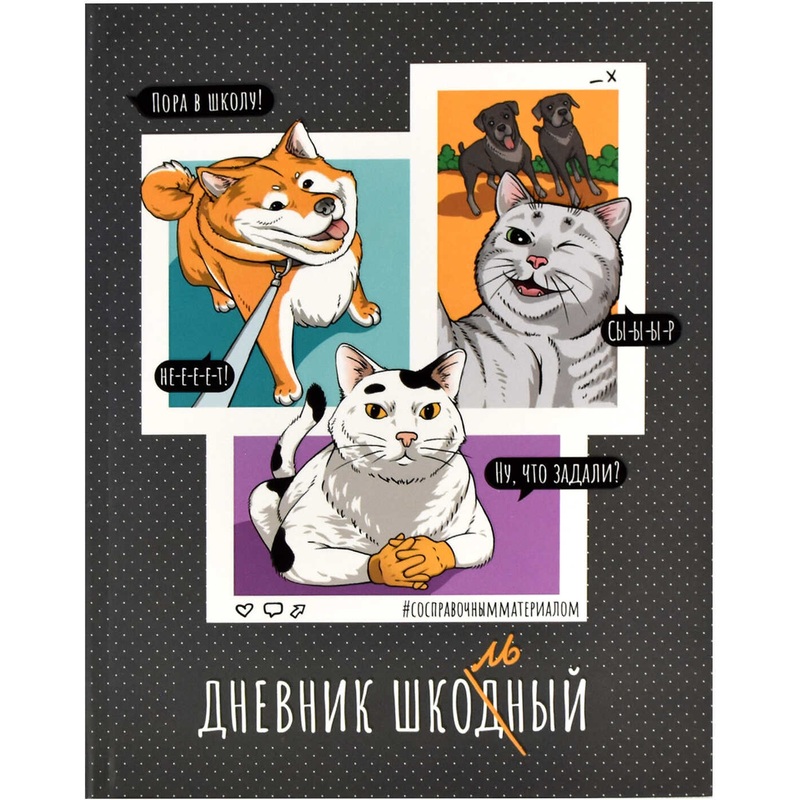 Изображение товара Школьный дневник Феникс Комикс интегральный 1-11 классы с яркой обложкой