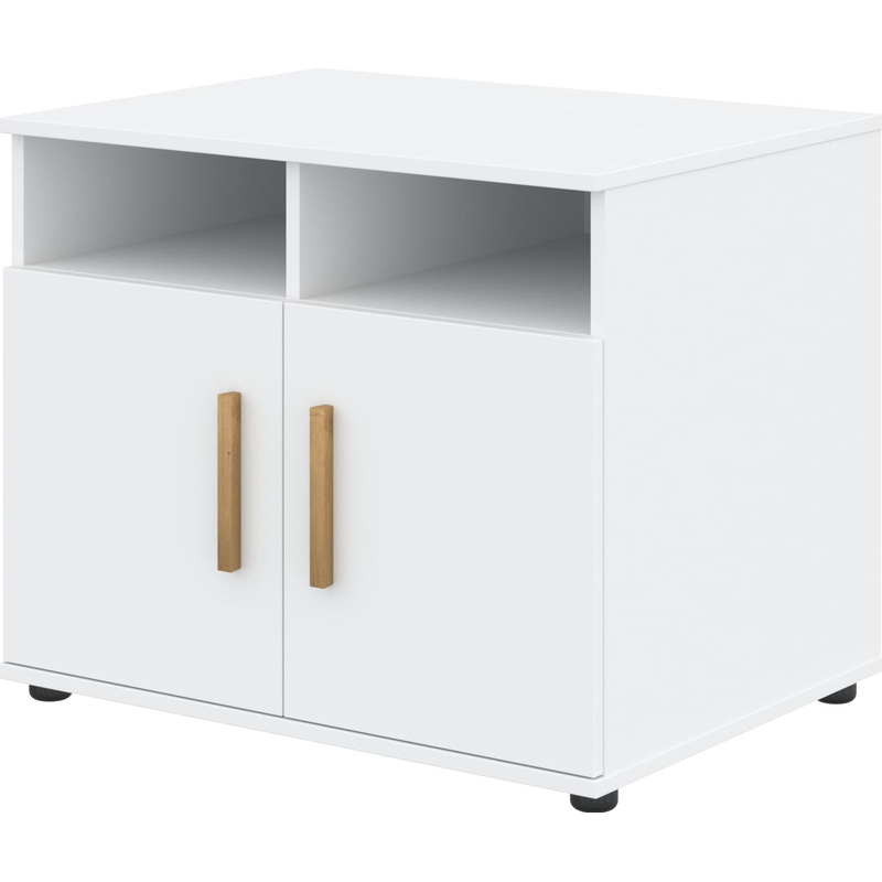 Изображение товара Тумба под оргтехнику Forta белый премиум 802х600х660 мм высокого качества