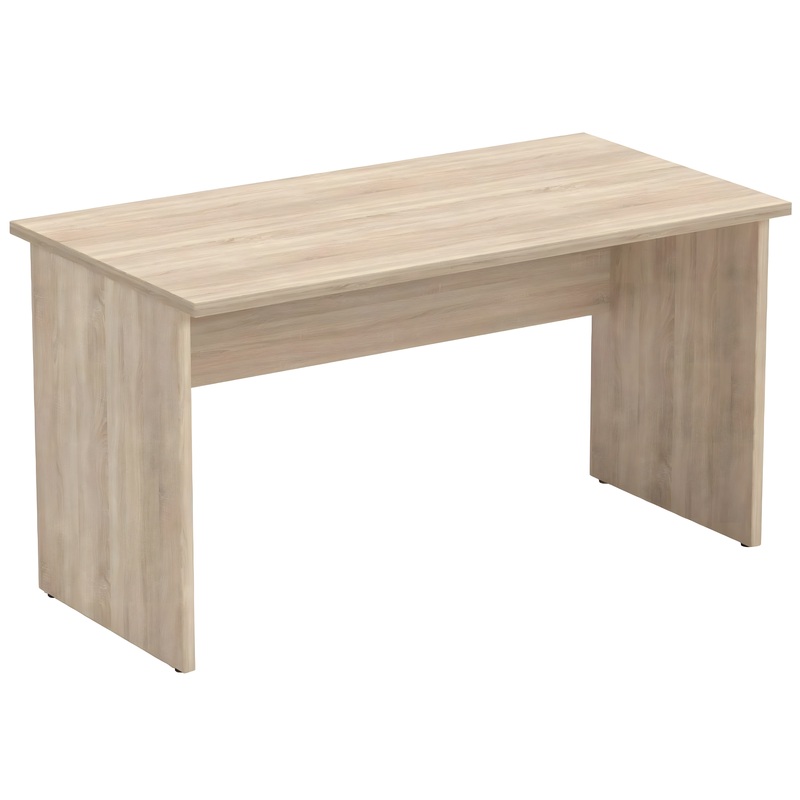 Изображение товара Стол прямой Комус Мебель (Easy to lead) Easy One 908864 (дуб сонома, 1400х730х743 мм)