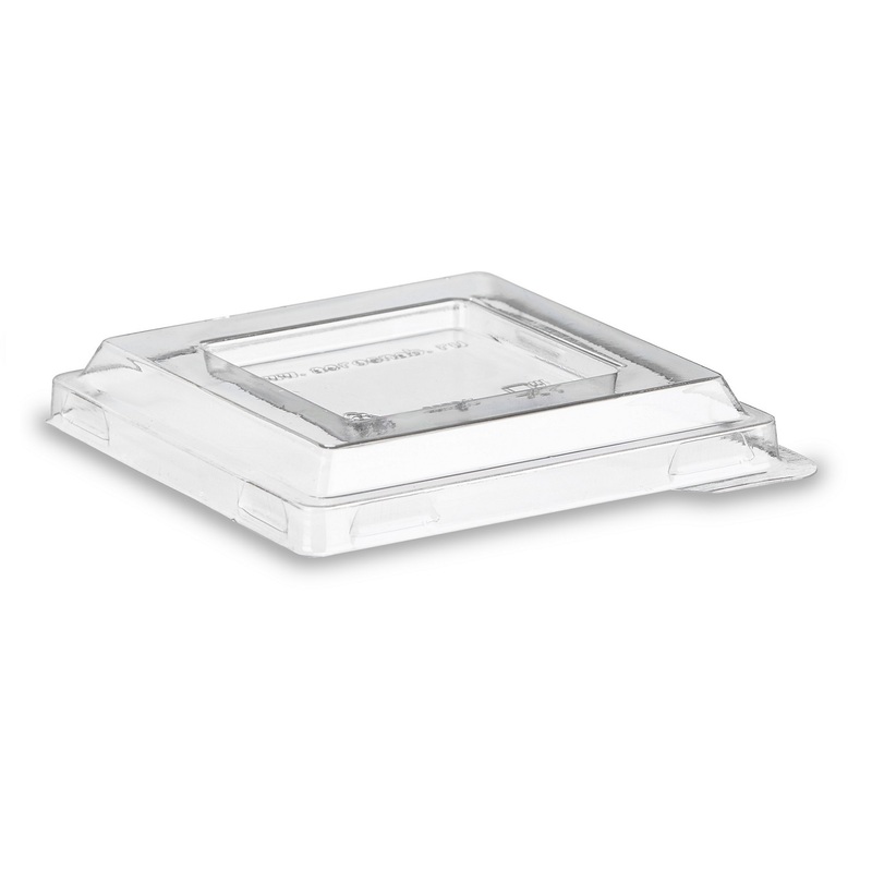 Изображение товара Крышка к чашке Пагода 120 мл цвет прозрачный 5032/1 (500 штук в упаковке)