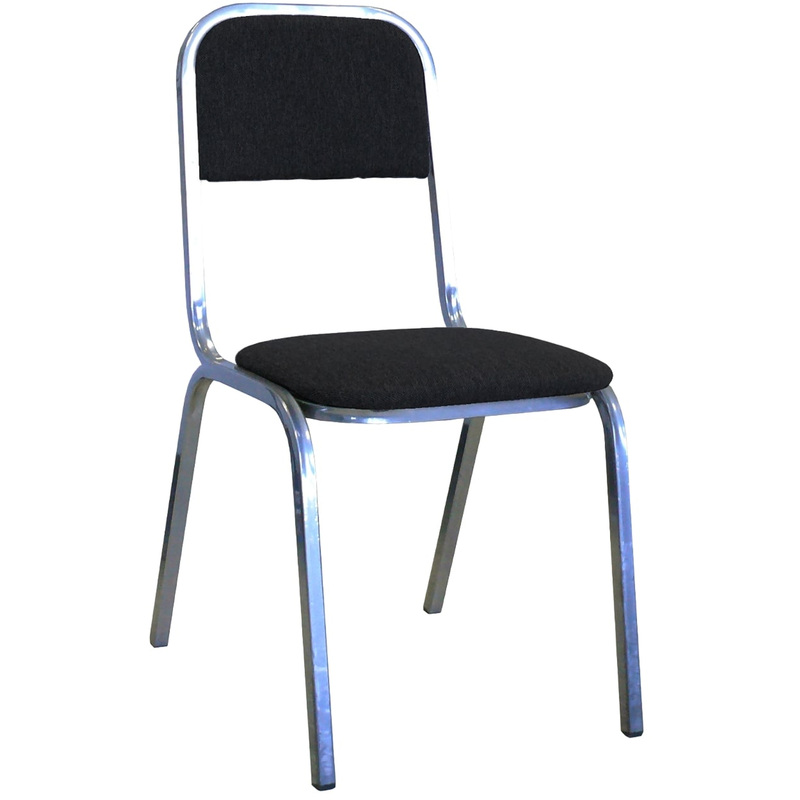 Изображение товара Стул офисный СМ03 черный (ткань, металл)