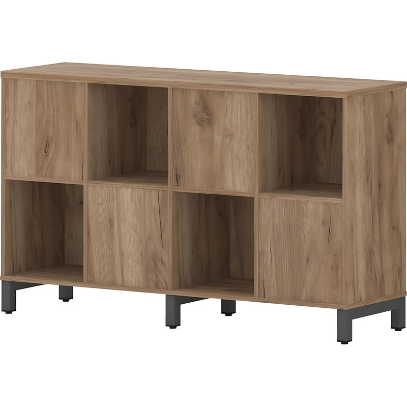 Изображение товара Стеллаж для документов Style Project SN.NSD-241 с 4 полками, дуб табак/антрацит Изображение товара Стеллаж для документов Style Project SN.NSD-241 с 4 полками, дуб табак/антрацит