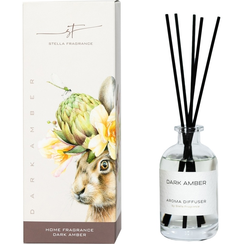 Изображение товара Аромадиффузор Stella Fragrance Dark Amber 100 мл с восточными и древесными ароматами