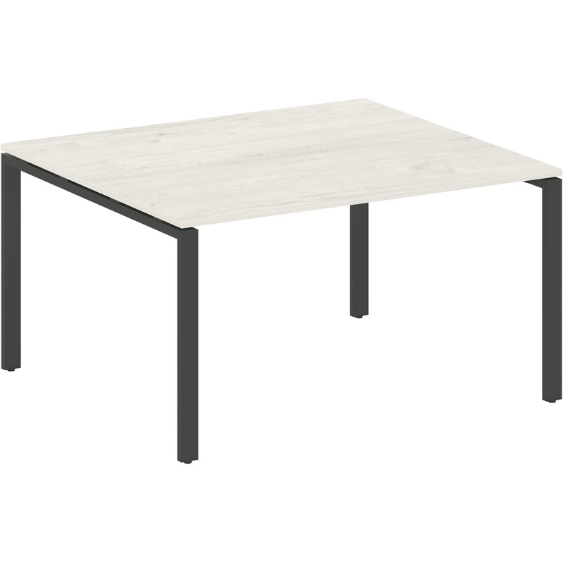 Изображение товара Стол для переговоров Metal System Style БП.ПРГ-1.3 1400x1235 мм дуб наварра