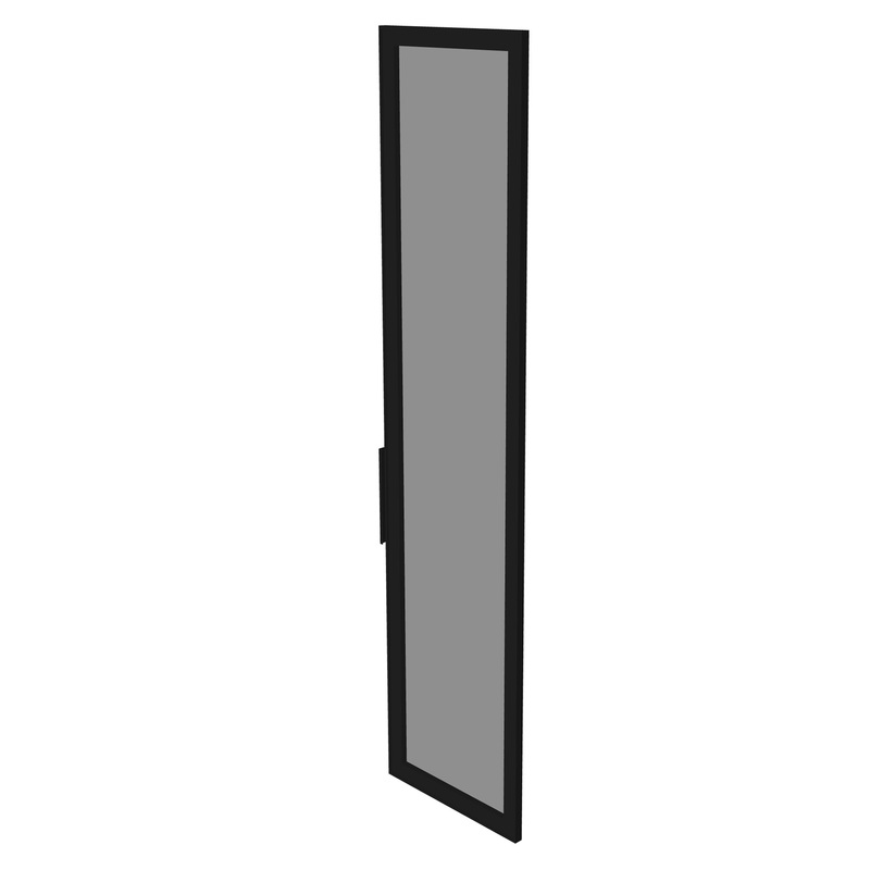 Изображение товара Дверь высокая стеклянная Time.S Ts-09.1 (стекло тонированное, 450х22х1936 мм)