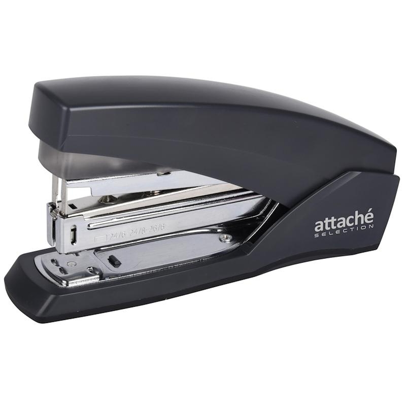 Изображение товара Степлер мощный Attache Brook до 50 листов, тёмно-серый, энергосберегающий