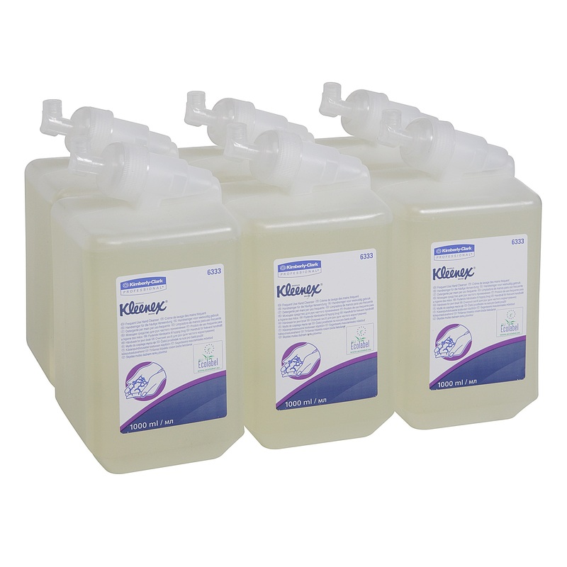 Изображение товара Картридж с жидким мылом KIMBERLY-CLARK Kleenex 6333 1000 мл (6 штук в упаковке)