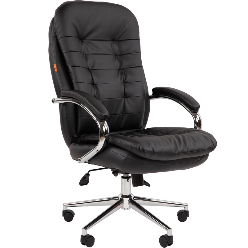 Изображение товара Кресло для руководителя Chairman 795 ЭКО чёрное (экокожа, металл)