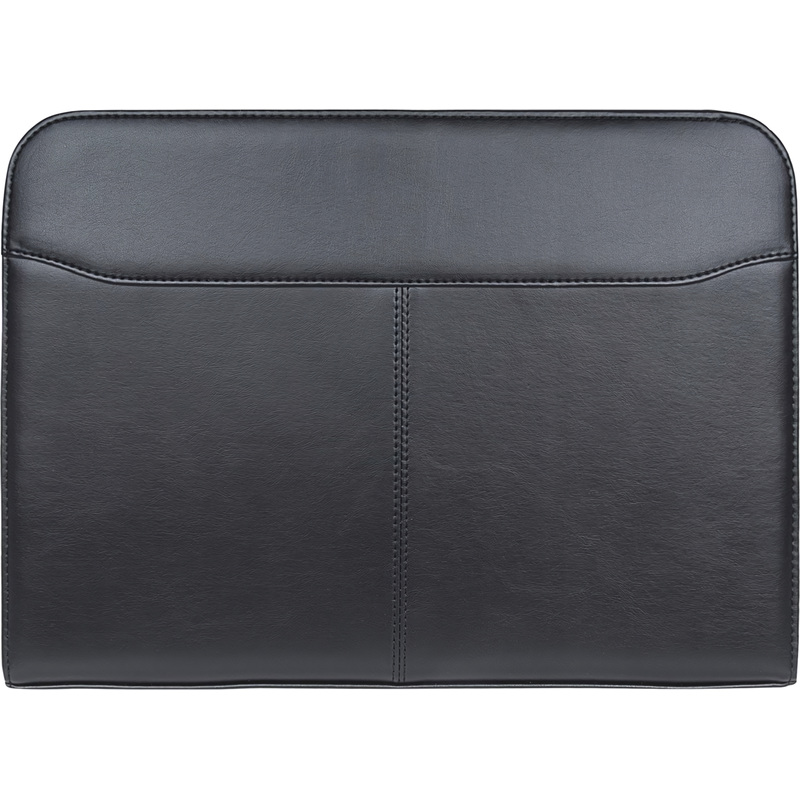 Изображение товара Деловая папка Alliance из искусственной кожи черного цвета для документов А4