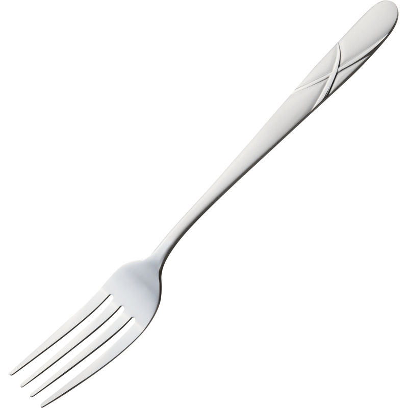 Изображение товара Вилка столовая Maarab 20.8 см из нержавеющей стали, 12 штук