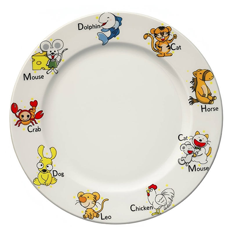 Изображение товара Тарелка обеденная Bonna Кидс фарфор 21 см