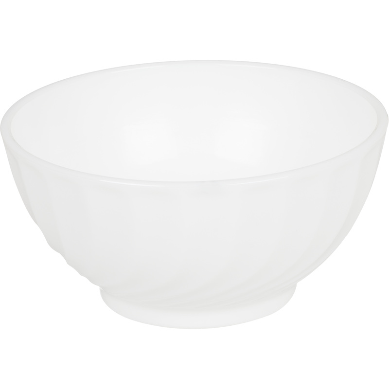 Изображение товара Салатник стеклянный Arcoroc Трианон 12 см 300 мл белый (6 штук в упаковке)