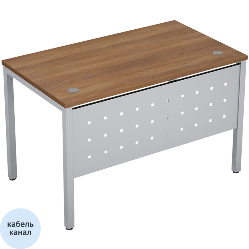 Изображение товара Стол прямой Avance 6МК.008 с алюминиевым покрытием и экраном