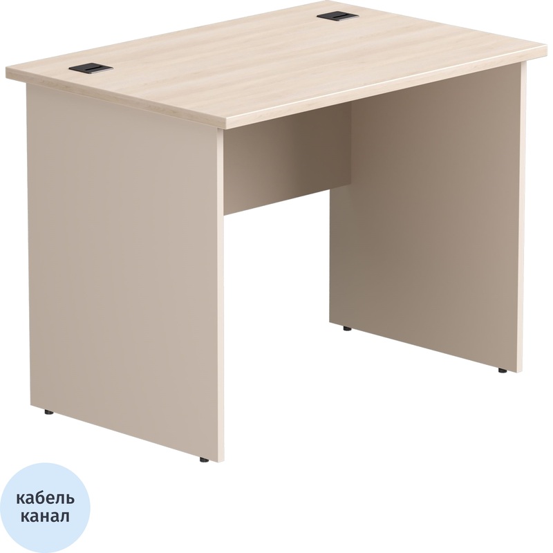 Изображение товара Стол прямой EVO 254S009DY/GU кашемир/дуб соната