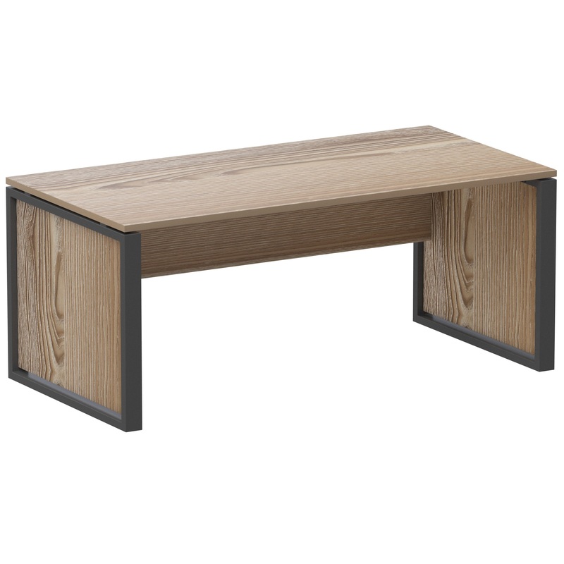 Изображение товара Стол руководителя письменный Аргентум с размерами 1600х800х750 мм