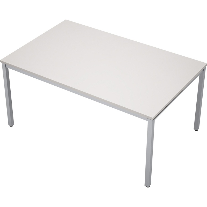 Изображение товара Стол для переговоров Avance 6МП.002 белый/алюминий 1200x1000 мм