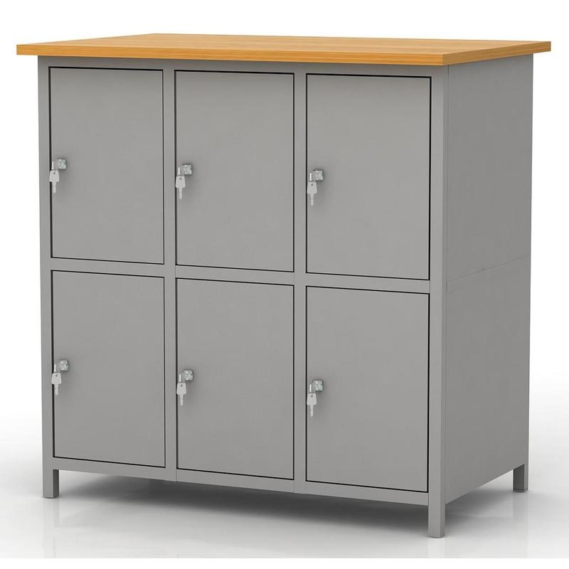 Изображение товара Шкаф для сумок ШМ-6КХ со столешницей на 6 отделений