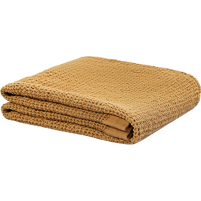 Изображение товара Вафельное полотенце Essential 50x90 см коричневое для рук и лица