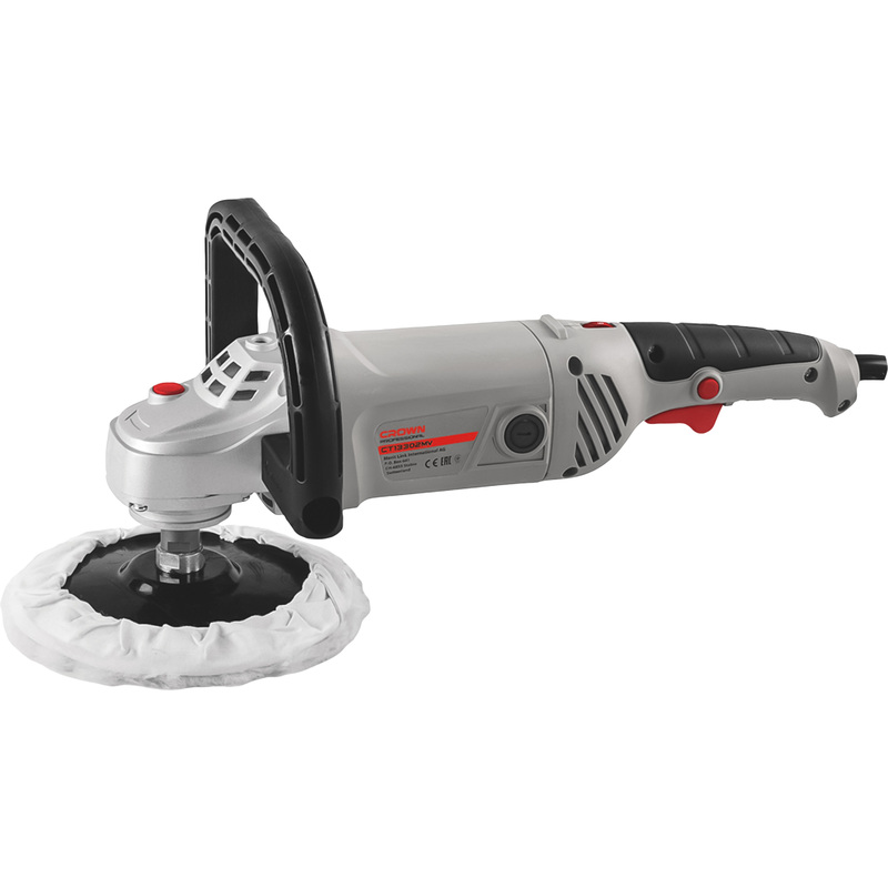 Изображение товара Полировальная машина Crown CT13302MV 1300Вт для финишной обработки поверхности