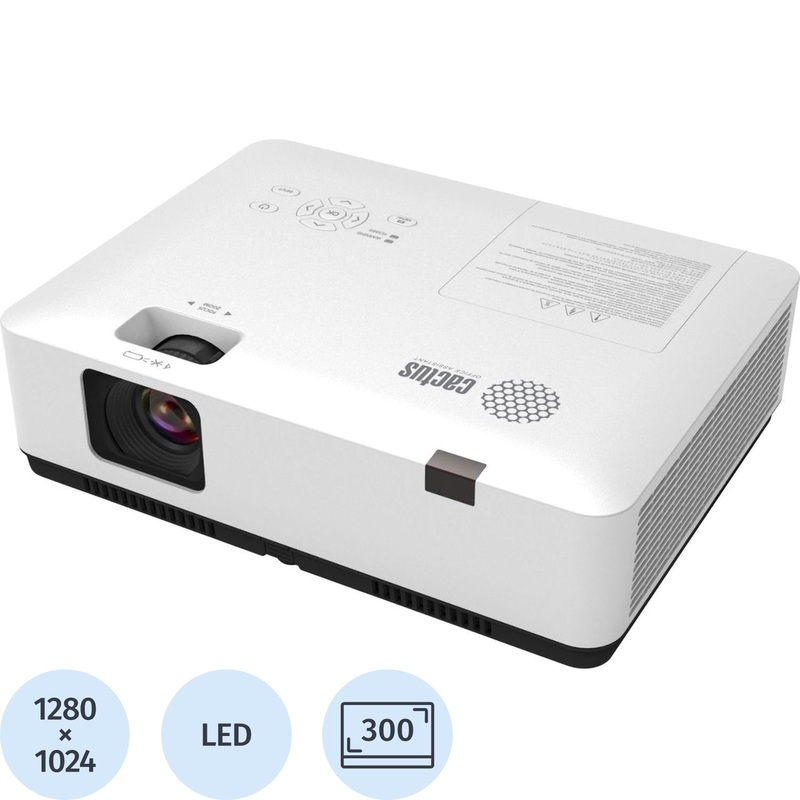 Изображение товара Проектор Cactus CS-S2.WT Full HD 3LCD LED стационарный для офиса и образования