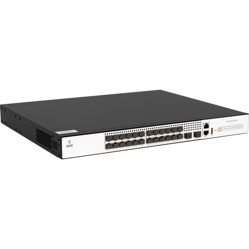 Изображение товара Коммутатор SNR S400X-24FC-2AC с 24 портами LAN Изображение товара Коммутатор SNR S400X-24FC-2AC с 24 портами LAN
