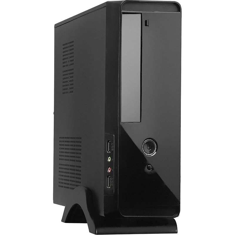 Изображение товара Корпус ExeGate MI-209 для mini-ITX/mATX черный