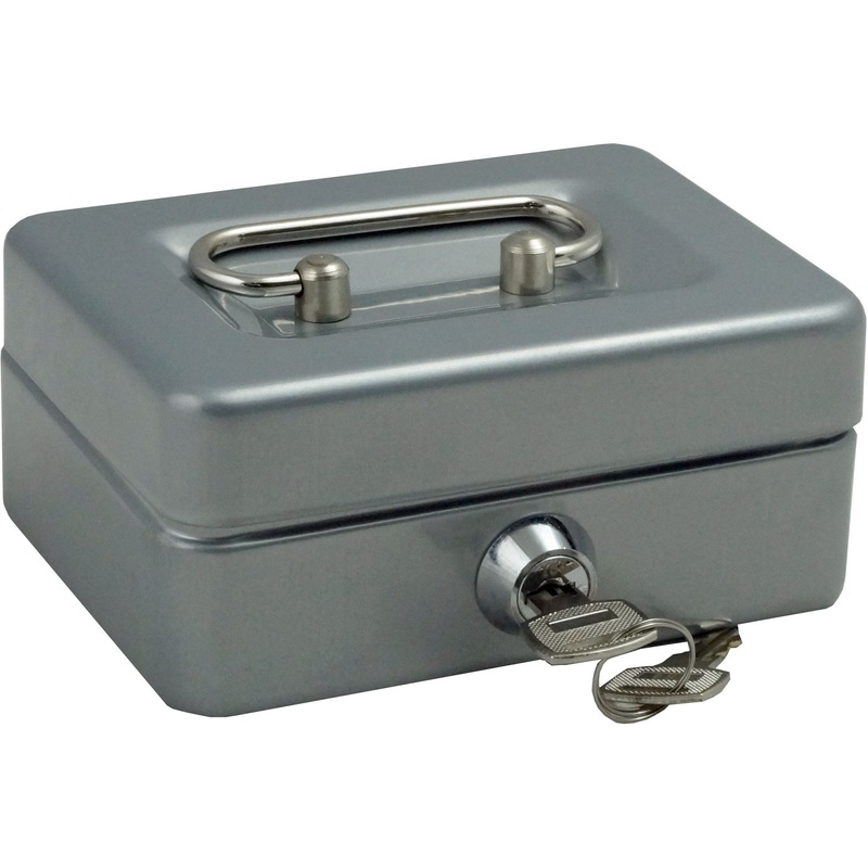 Изображение товара Кэшбокс Klesto MB-0 мини сейф металлический с ключом 125х95х60 мм