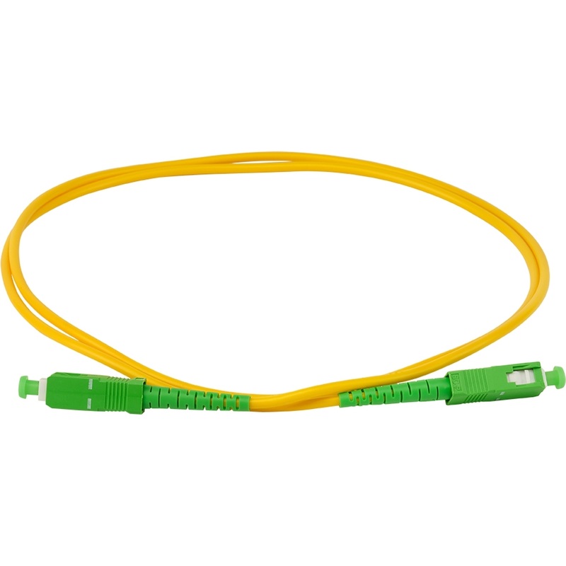 Изображение товара Оптоволоконный патч-корд TWT дуплекс SC/UPC 2 метра PVC жёлтый