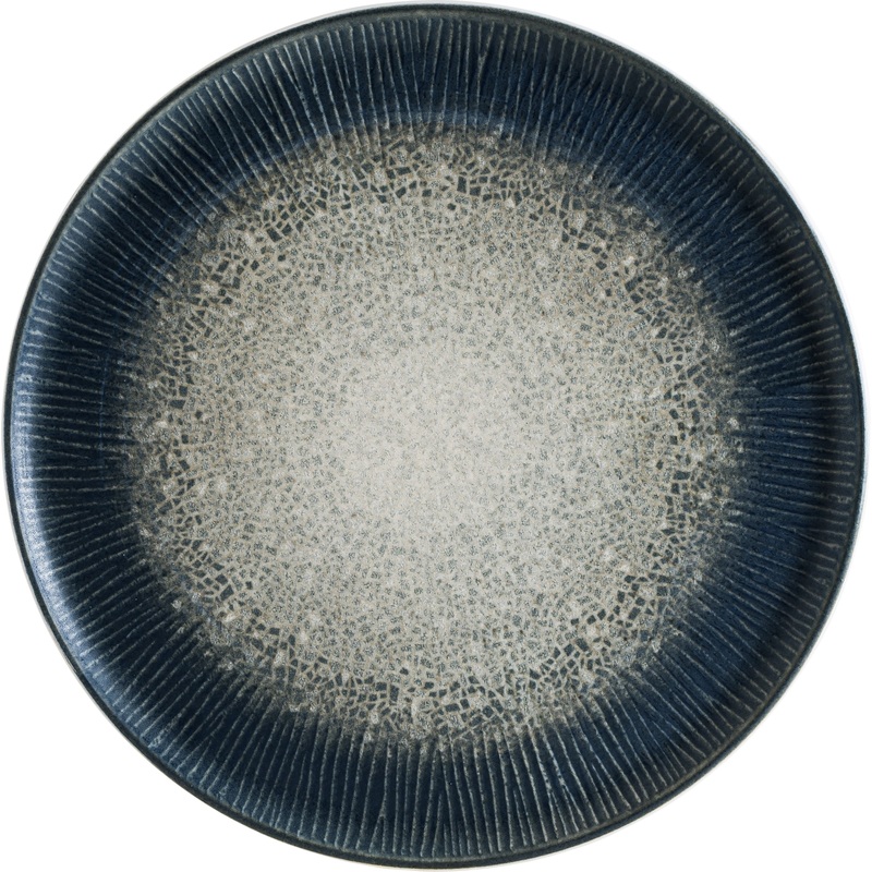 Изображение товара Универсальная фарфоровая тарелка Bonna Арктик Гурмэ 23 см разноцветная