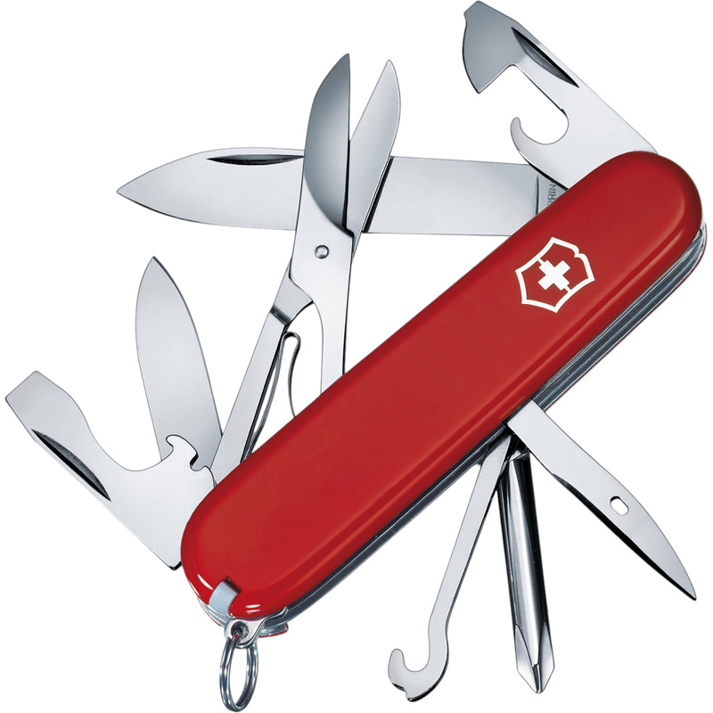 Изображение товара Нож перочинный Victorinox Super Tinker 9.1 см красный швейцарский мультиинструмент