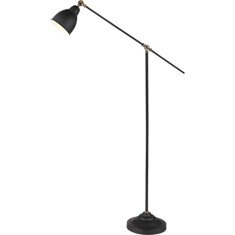 Изображение товара Торшер Arte Lamp A2054PN-1BK BRACCIO черный современный стиль металла