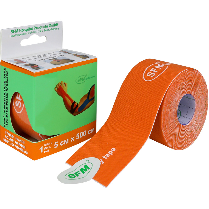 Изображение товара Тейп кинезио SFM хлопковая основа 5x500 см