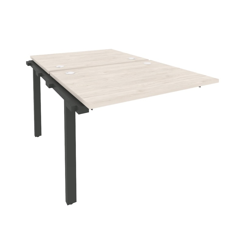 Изображение товара Элемент рабочей станции O.M-2.NRS-1.8 (денвер светлый/антрацит, 980х1635х750 мм)