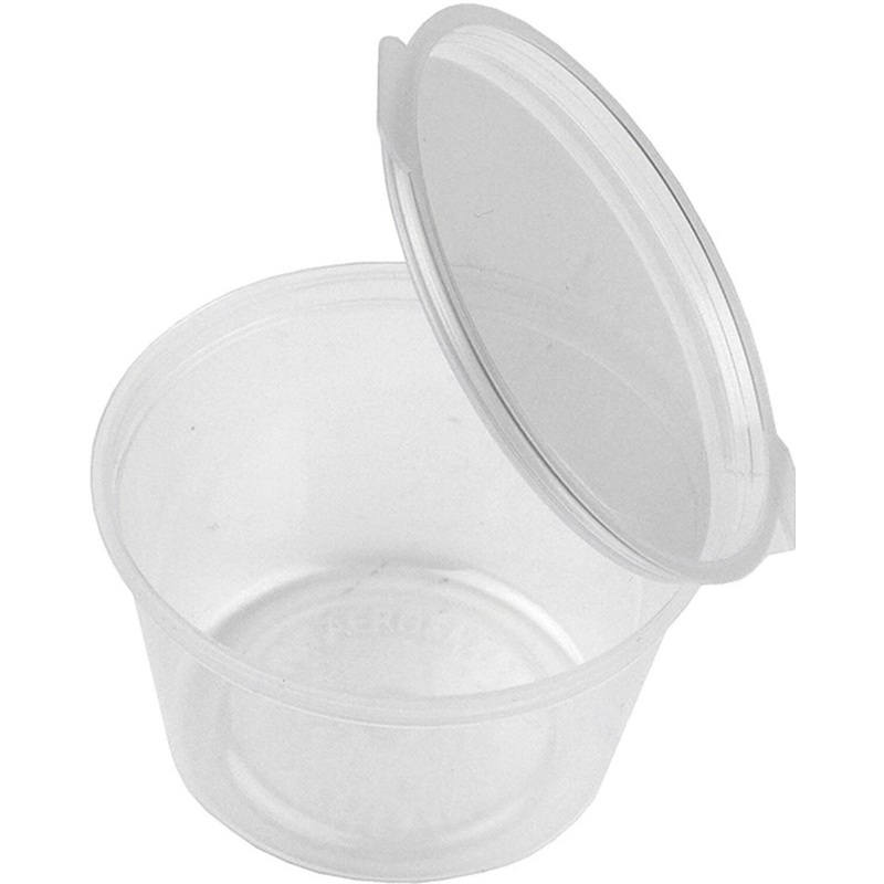 Изображение товара Соусник одноразовый с крышкой 30 мл, упаковка 1920 штук