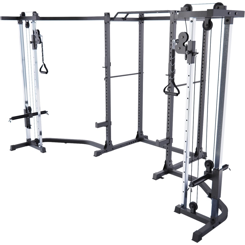 Изображение товара Многофункциональный силовой тренажер с кроссовером DFC Papababe FIG102570AUSAFIGN