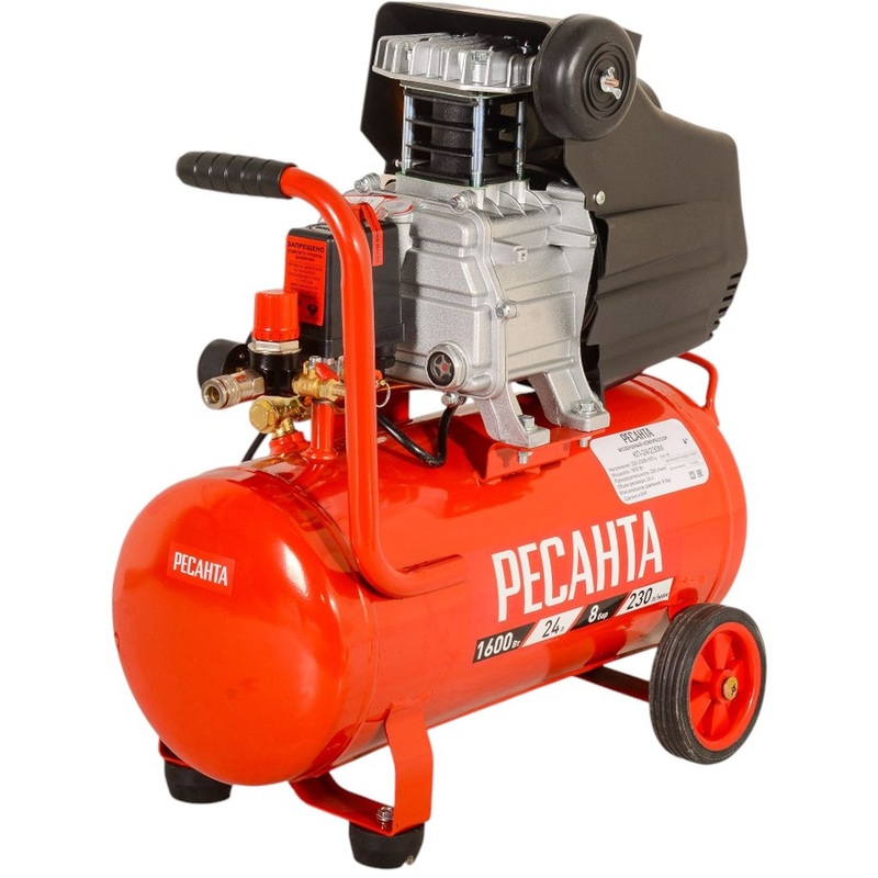 Изображение товара Компрессор Вихрь КП-24/230М 230 л/мин 8 бар поршневой бытовой