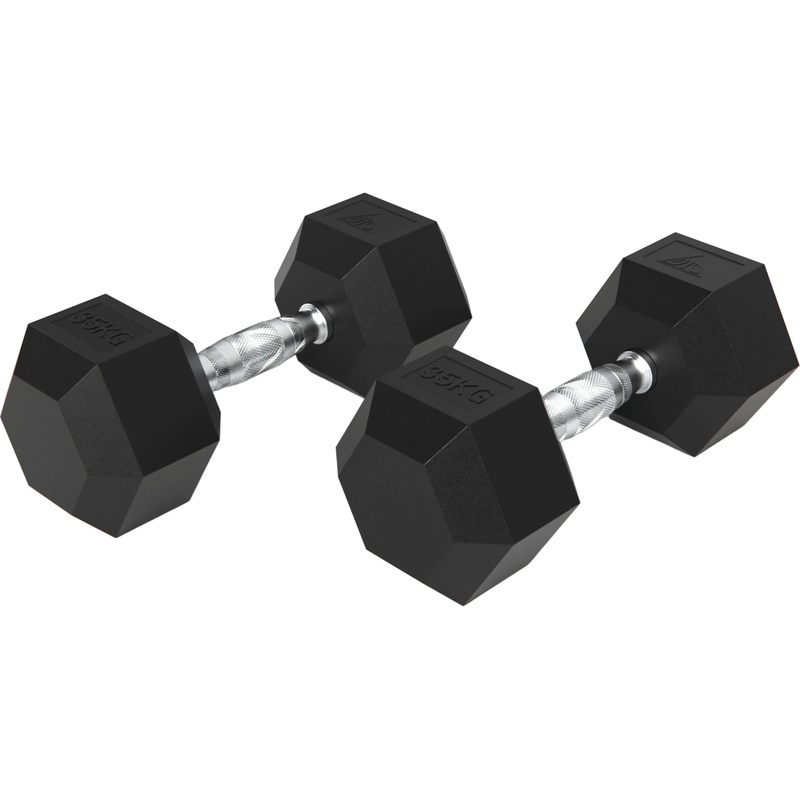 Изображение товара Набор гантелей DFC DB001-35 гексагональные 35 кг (2 штуки)