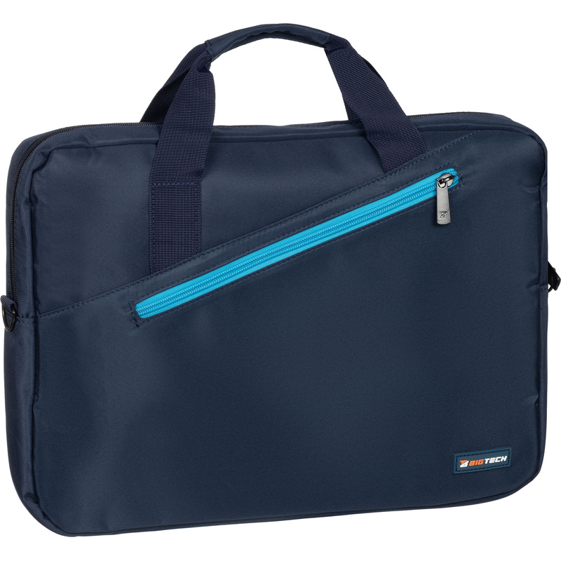 Изображение товара Сумка для ноутбука 15.6 BigTech Regular серая LB-BT-05GR