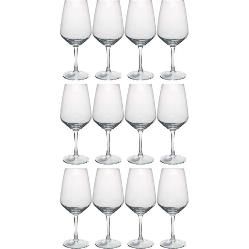 Изображение товара Набор бокалов для красного вина Pasabahce Аллегра Оптик 490 мл 12 шт