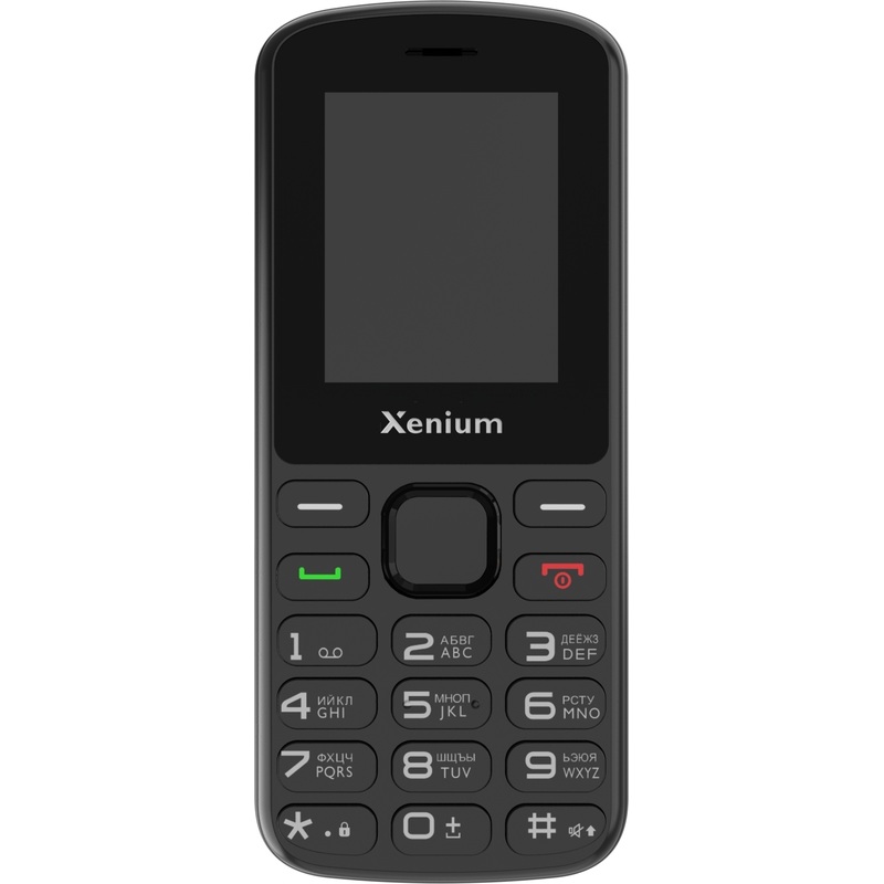 Изображение товара Мобильный телефон Xenium X170 черный 2 SIM Wi-Fi FM радио компактный