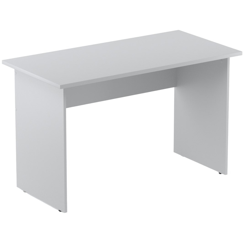 Изображение товара Уценка. Стол прямой Easy One (серый, 1200х600х740 мм)