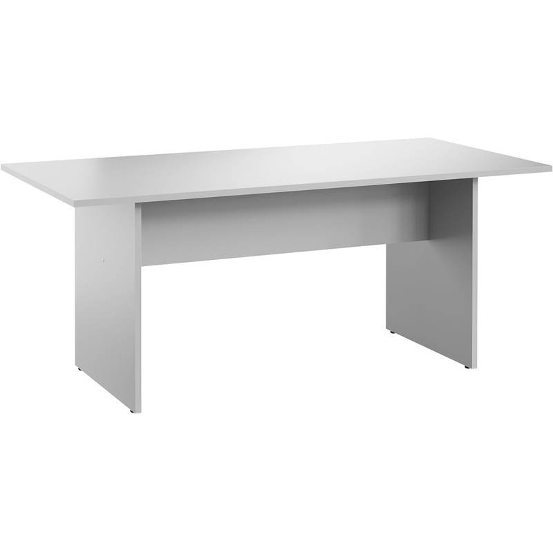 Изображение товара Стол для переговоров Комус Мебель Easy One серый 1800х850х743 мм