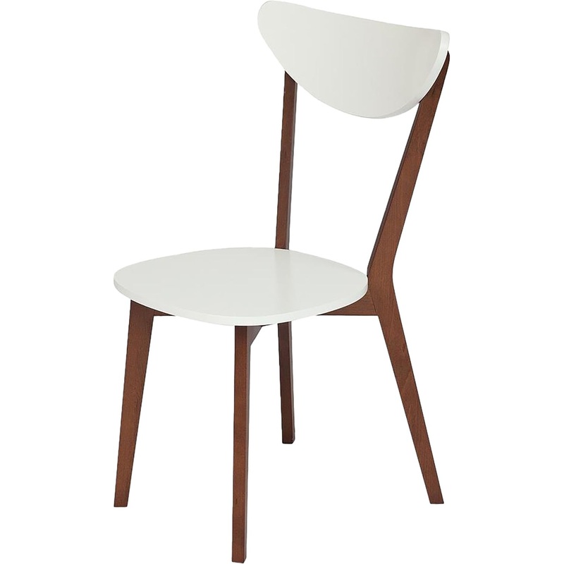 Изображение товара Стул обеденный TetChair Maxi белый (МДФ, массив дерева, 2 штуки в упаковке)