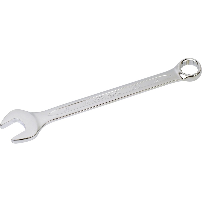 Изображение товара Ключ гаечный комбинированый King Tony 18 мм хромированный 225 мм