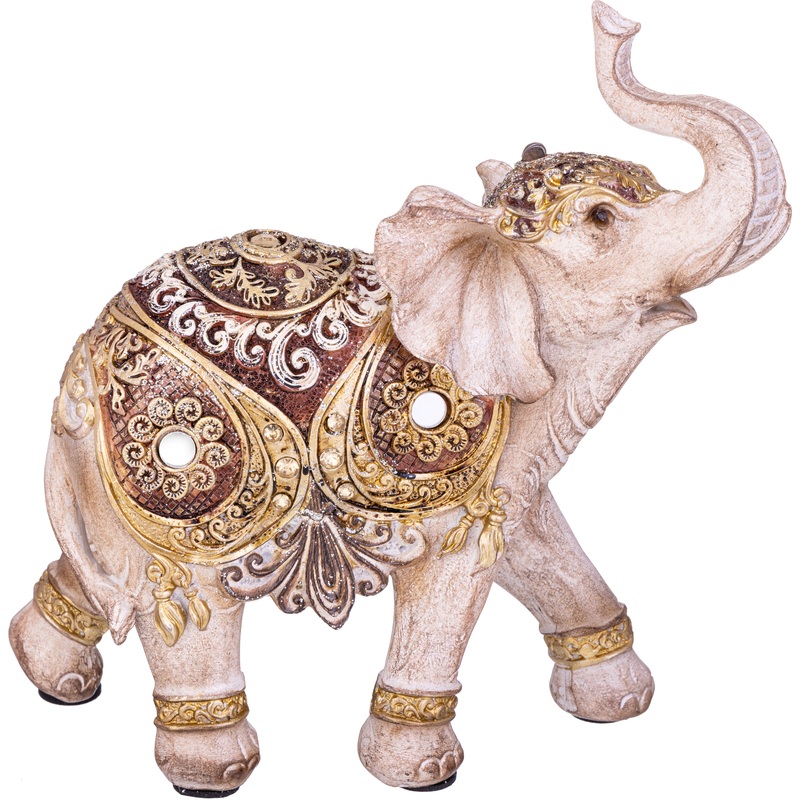 Изображение товара Декоративная фигурка Lefard Слон из полистоуна 18х7.5х18.7 см для интерьера